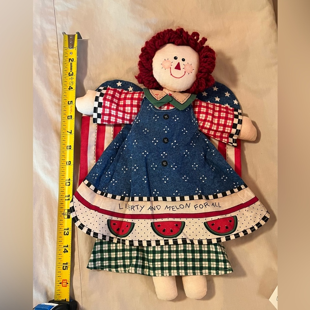 Patriotic Raggedy Ann Angel